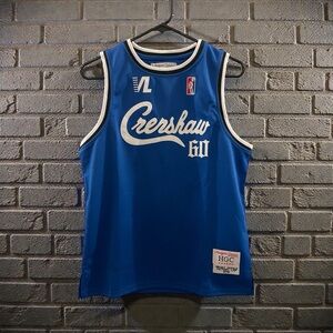 Nipsey Crenshaw Nostalgia Royal Blue Kids Jersey